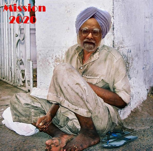 Manmohan Singh Mission 2020 Picture Exposed. manmohan is a very fast thinker for the future his plan ... Funny-Indian-Cartoon